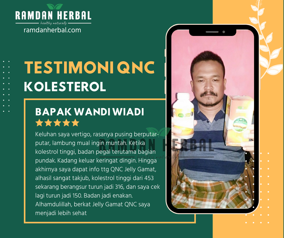 Testimoni QnC Jelly Gamat