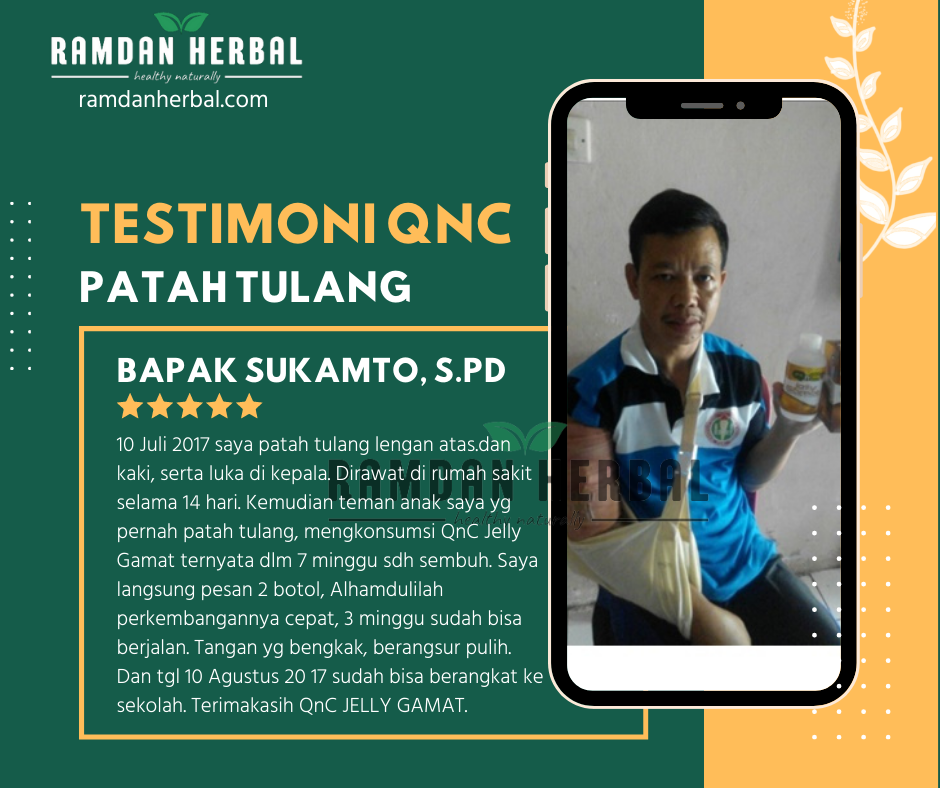 Testimoni QnC Jelly Gamat